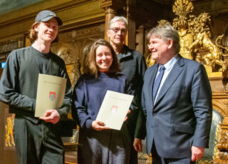 Ehrung im Hamburger Rathaus